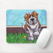 St. Bernard Geschenke & Accessoires Mousepad (Mit Mouse)