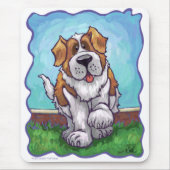 St. Bernard Geschenke & Accessoires Mousepad (Vorne)