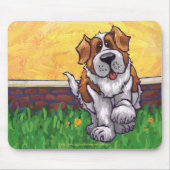 St. Bernard Geschenke & Accessoires Mousepad (Vorne)