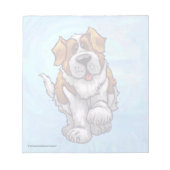 St. Bernard Geschenke & Accessoires Notizblock (Vorderseite)