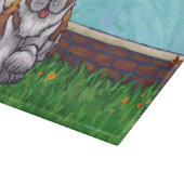 St. Bernard Geschenke & Accessoires Schneidebrett (Ecke)