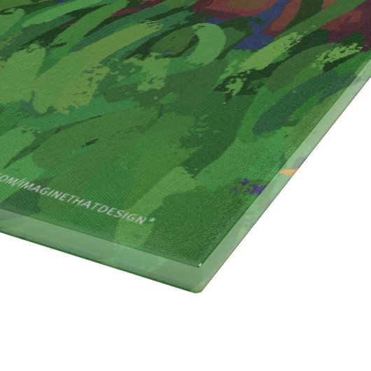 St. Bernard Geschenke & Accessoires Schneidebrett (Ecke)