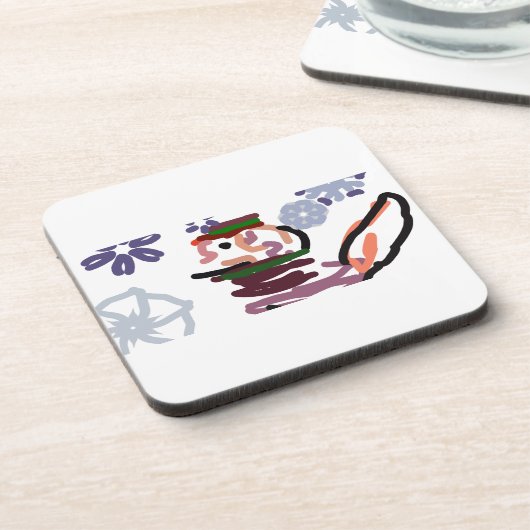 st bernard getränkeuntersetzer (Linke Seite)