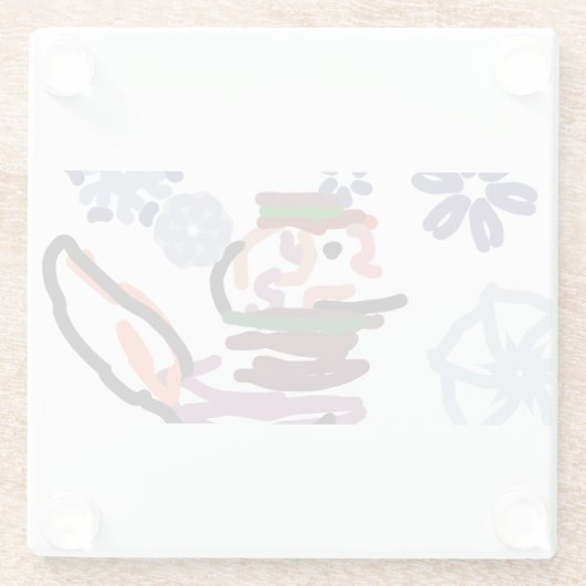 st bernard glasuntersetzer (Rückseite)