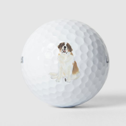 St. Bernard Golfball (Vorderseite)