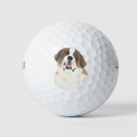 St. Bernard Golfball (Vorderseite)