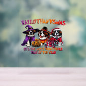 St. Bernard Halloween Erntedank Weihnachtsklasse Acrylschild (Neutral)
