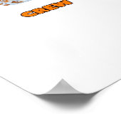 St. Bernard Halloween Erntedank Weihnachtsklasse Poster (Ecke)