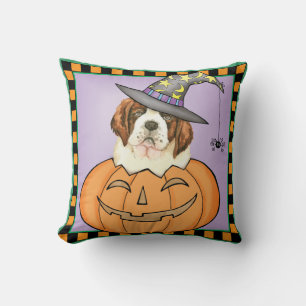 St. Bernard Halloween Kissen