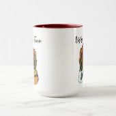 St. Bernard hässliche Hunde Tasse (Zentrum)