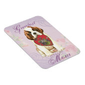 St. Bernard Herzliche Mama Magnet (Rechte Seite)