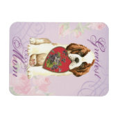 St. Bernard Herzliche Mama Magnet (Horizontal)