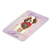 St. Bernard Herzliche Mama Magnet (Linke Seite)