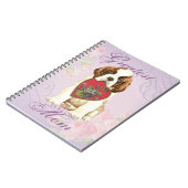 St. Bernard Herzliche Mama Notizblock (Linke Seite)