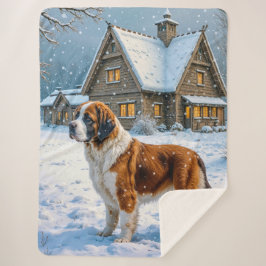 St Bernard Holiday Sherpadecke