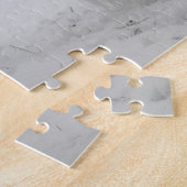 St. Bernard Hund im Schnee Puzzle (Seite)