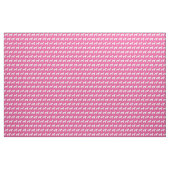 St Bernard Hund Silhouette Pet Pink Stoff (Yard (91,4 cm))