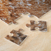 St. Bernard im Schnee Puzzle (Seite)