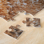 St. Bernard im Schnee Puzzle (Seite)