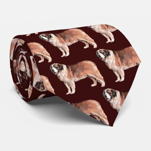 St. Bernard Krawatte (Gerollt)