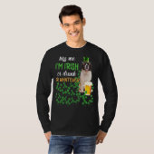 St. Bernard küsste mir, ich bin irisch oder Betrun T-Shirt (Vorne ganz)