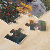 St. Bernard Landschaftliche Wildblume Puzzle (Seite)