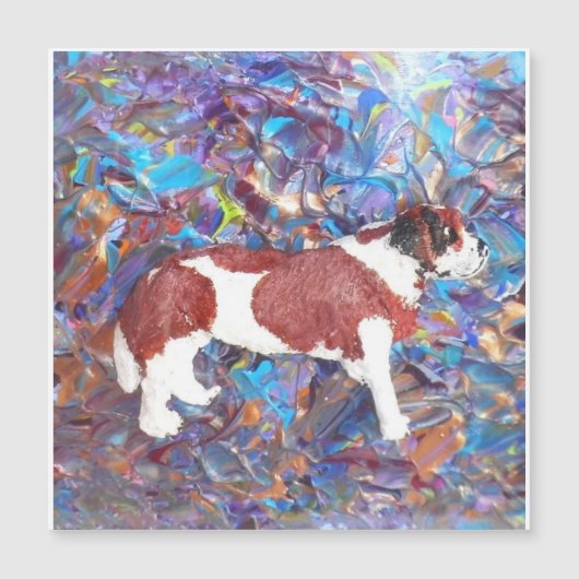 St. Bernard Magnetkarte (Vorderseite)