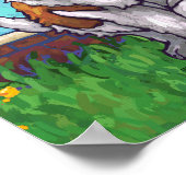 St. Bernard Personalisiert Room Poster (Ecke)