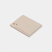 St. Bernard Personalize Post-it Klebezettel (angewinkelt)