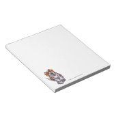 St. Bernard Personalized Stationery Notizblock (angewinkelt)