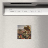 St. Bernard predigt den zweiten Kreuzzug Magnet (In Situ (Geschirrspüler))