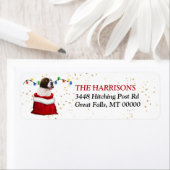 St Bernard Puppy Bag Rücksendeadresse (Insitu)