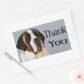 St. Bernard Puppy Dog Danke Sticker (Umschlag)