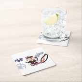 st bernard rechteckiger pappuntersetzer (Vor Ort)