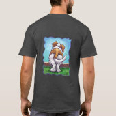 St. Bernard Saint Papa Dark T - Shirt (Rückseite)