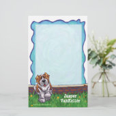 St. Bernard Stationery Briefpapier (Stehend Vorderseite)