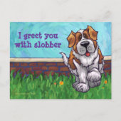 St. Bernard Stationery Postkarte (Vorderseite)