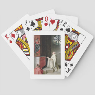 St. Bernard und die Jungfrau Spielkarten