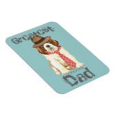 St. Bernard Vater Magnet (Rechte Seite)