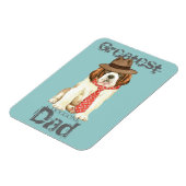 St. Bernard Vater Magnet (Linke Seite)
