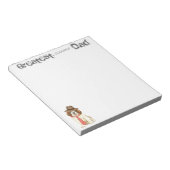 St. Bernard Vater Notizblock (angewinkelt)