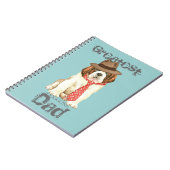 St. Bernard Vater Notizblock (Linke Seite)
