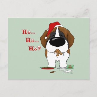 St. Bernard Weihnachten