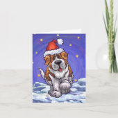 St. Bernard Weihnachten (Vorderseite)