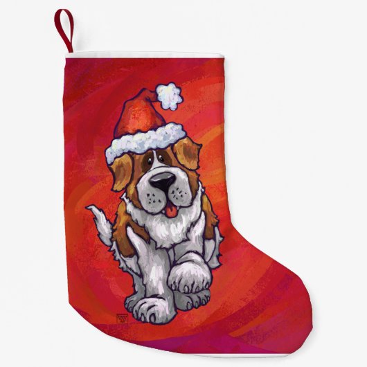 St. Bernard Weihnachten am Roten Meer Kleiner Weihnachtsstrumpf (Vorderseite)