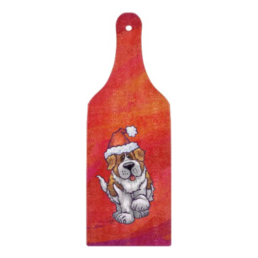 St. Bernard Weihnachten am Roten Meer Schneidebrett (Vorderseite)