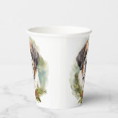 St. Bernard Weihnachtsfeiertag Pappbecher (Rechts)