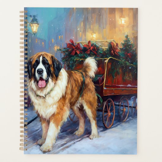 St. Bernard Weihnachtsfeiertag Planer (Vorderseite)