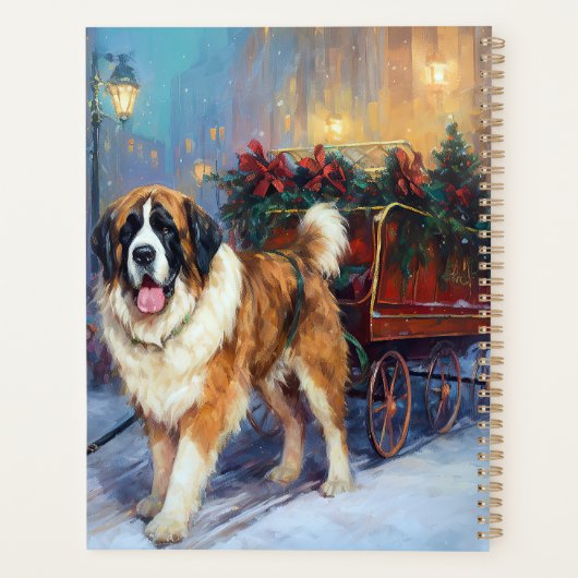 St. Bernard Weihnachtsfeiertag Planer (Rückseite)