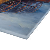 St. Bernard Weihnachtsfeiertag Schneidebrett (Ecke)